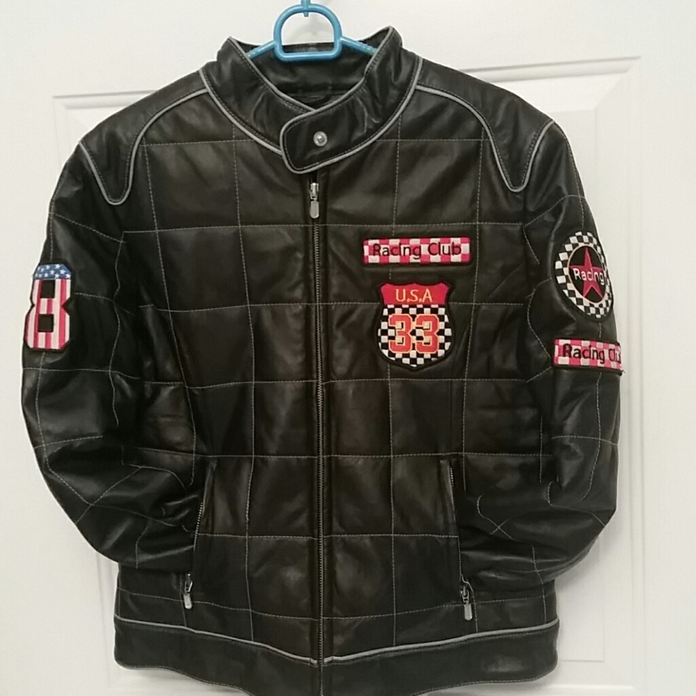 Marcia Italian Leather Coat